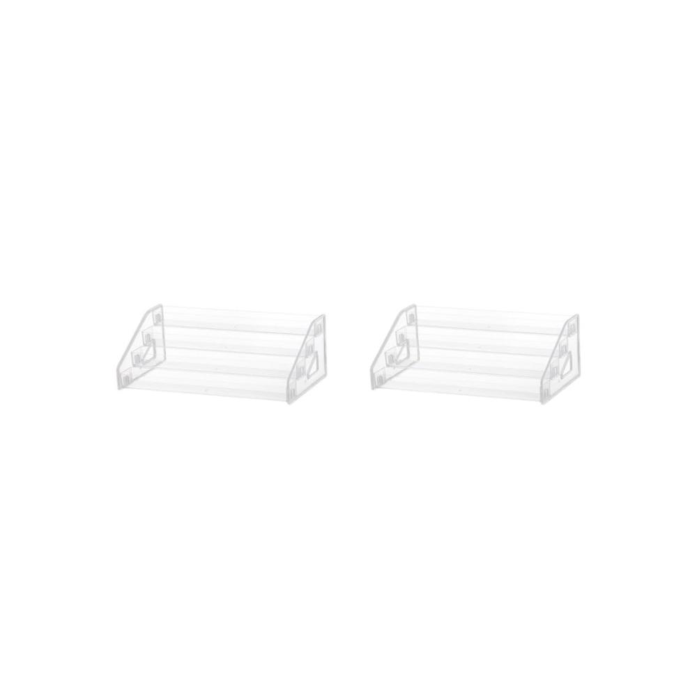 2er-set [Transparent, 4 Ebenen]