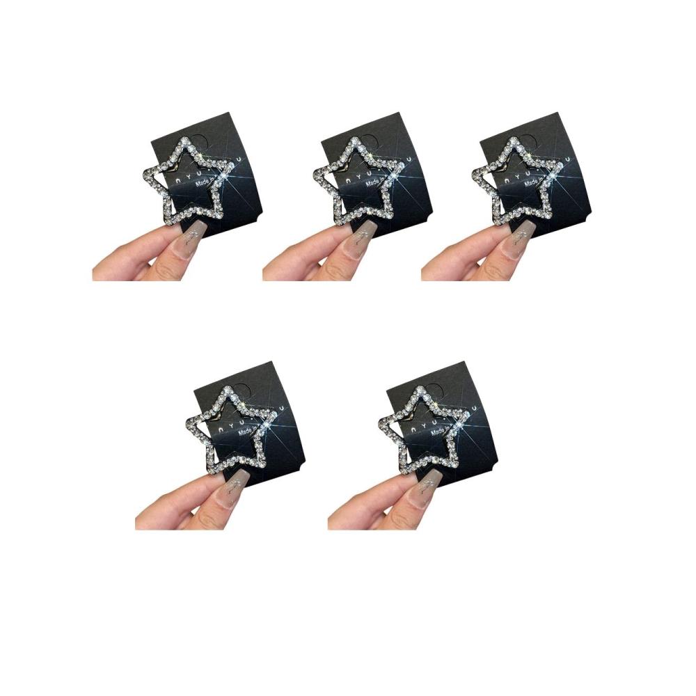 5PCS STAR WHITE
