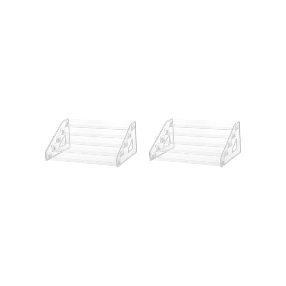 2er-set [Transparent, 5 Ebenen]