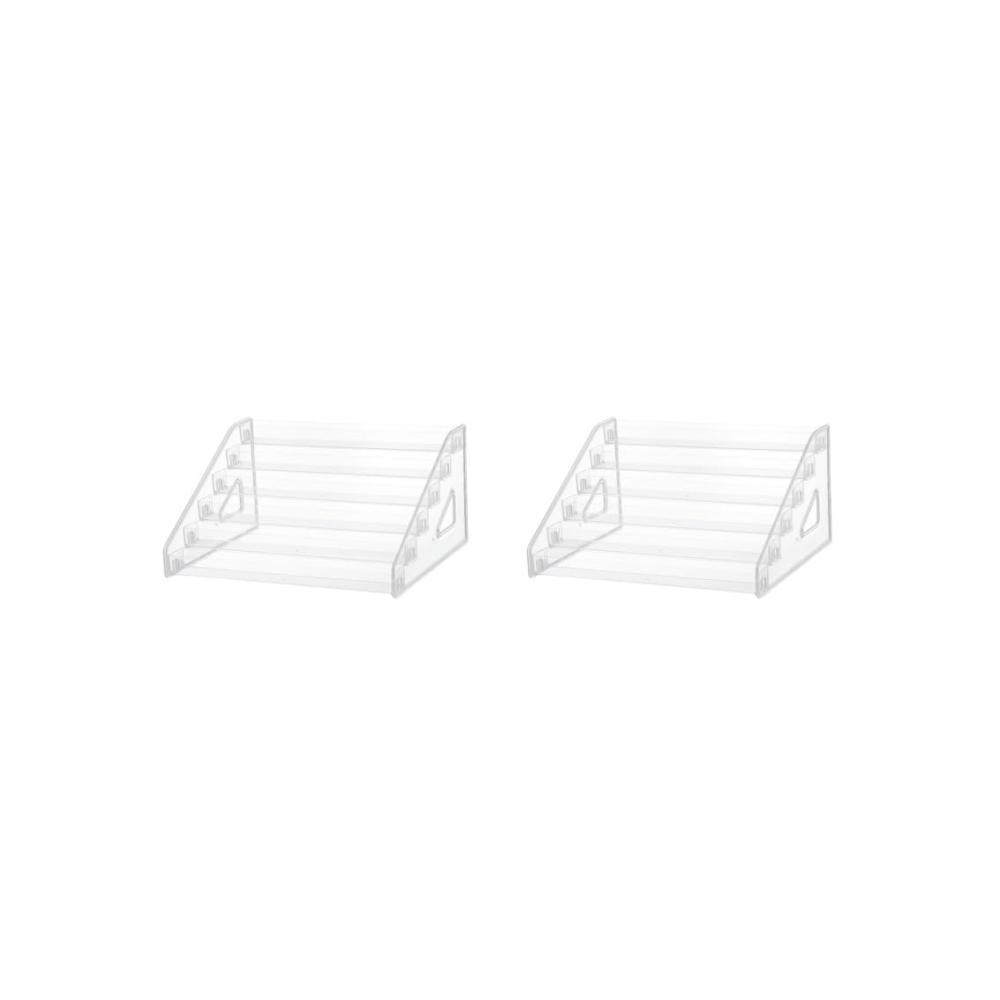 2er-set [Transparent, 6 Ebenen]