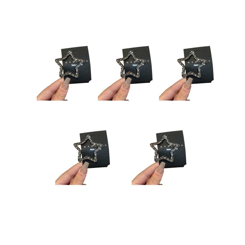 5PCS Star Black